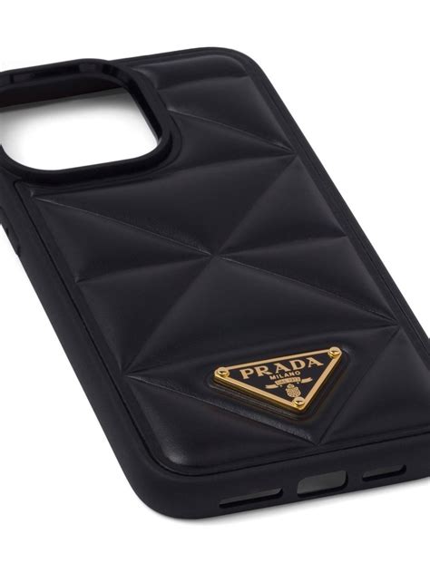 Prada Leather iPhone 14 Pro Max Case 